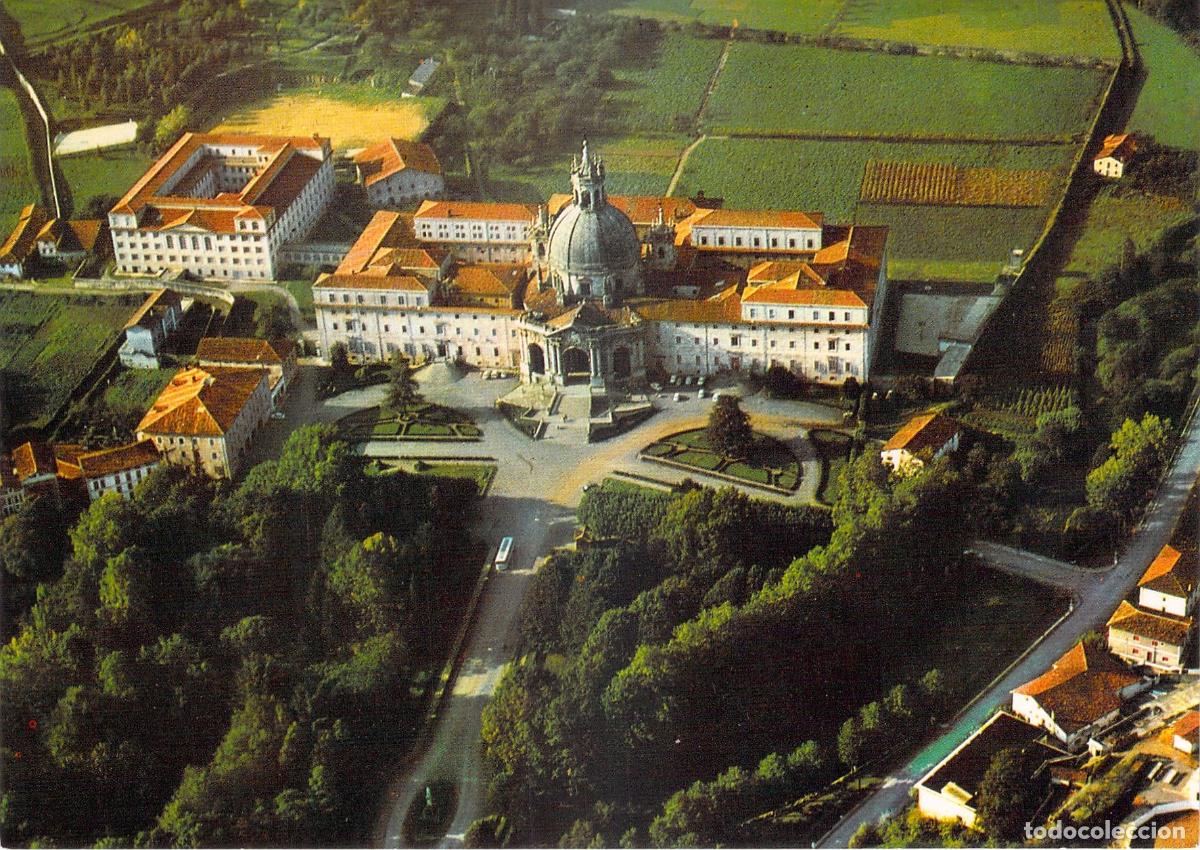Postales: Postal del Santuario de Loyola Vista A&eacute;rea Azpeitia