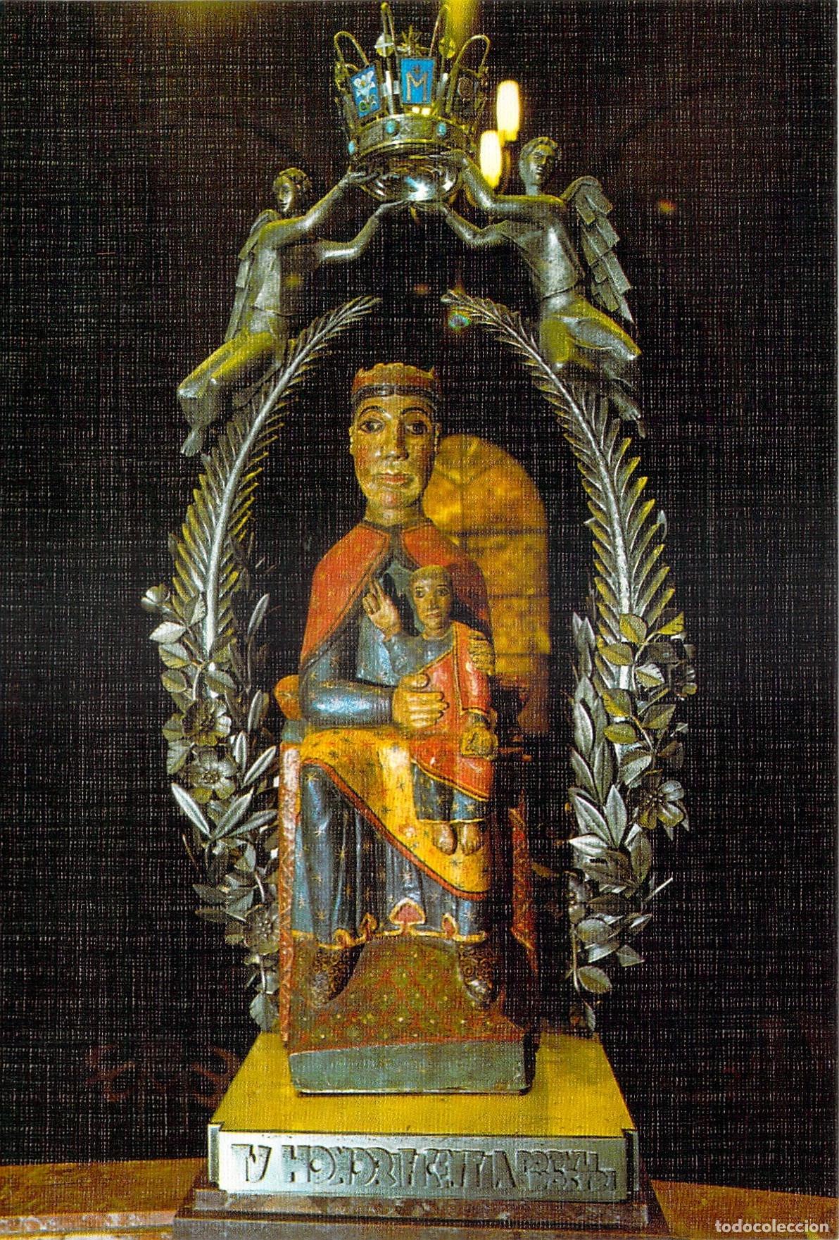 Postales: Postal Santuario de Nuria Girona Imagen Virgen de Nuria Rom&aacute;nica