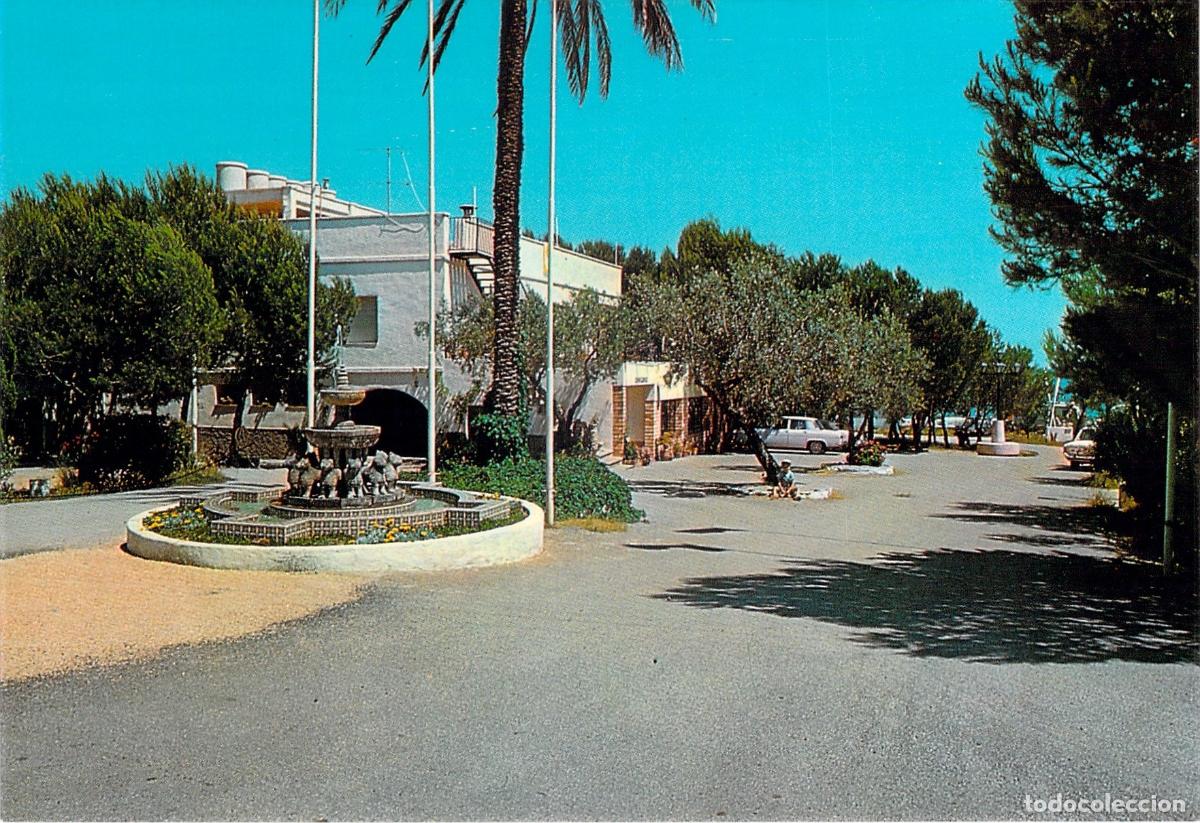 Postales: Postal del Camping Los Alfaques en Alcanar, Tarragona