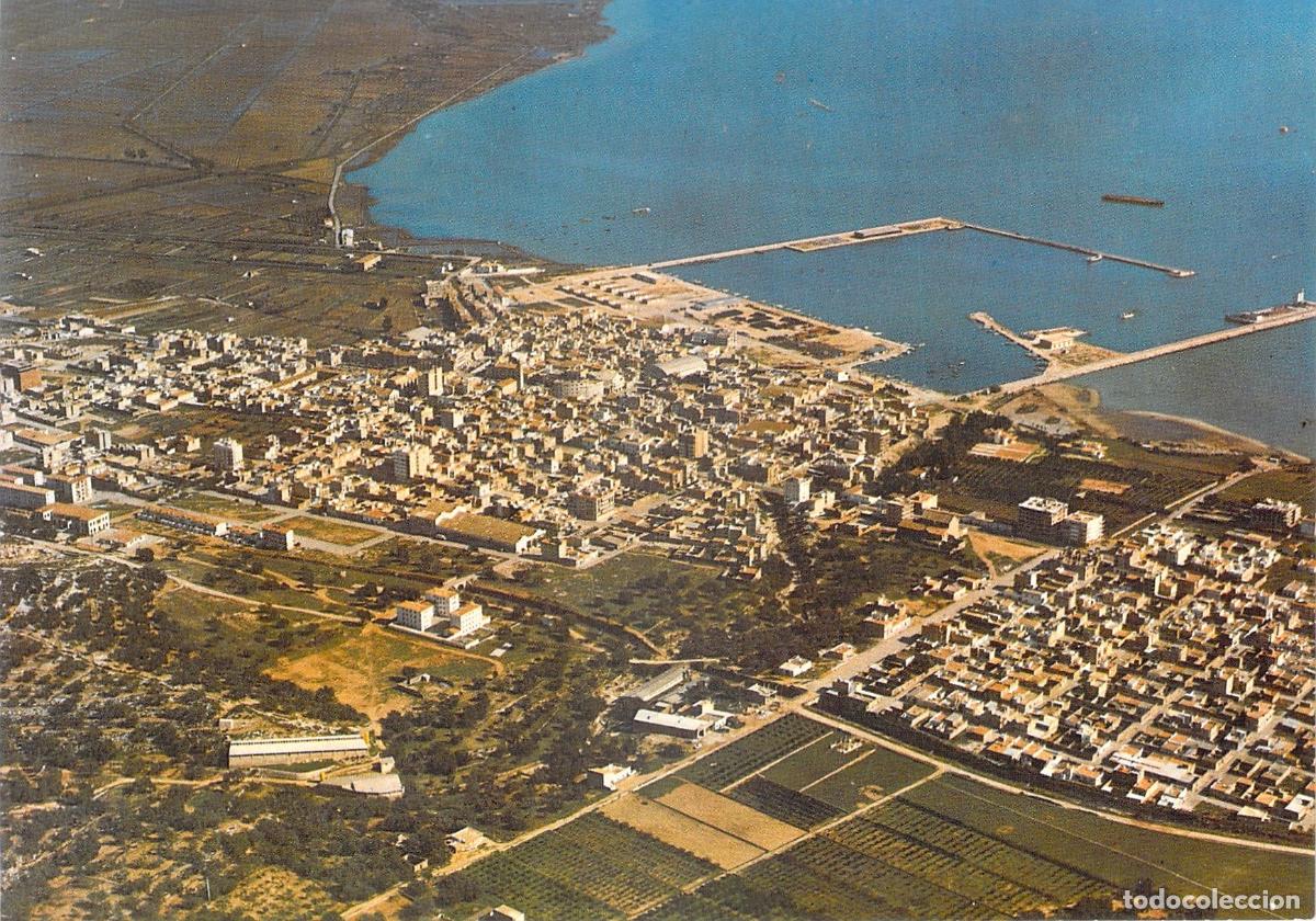 Postales: Postal de San Carlos de la R&aacute;pita Tarragona Vista A&eacute;rea del Puerto