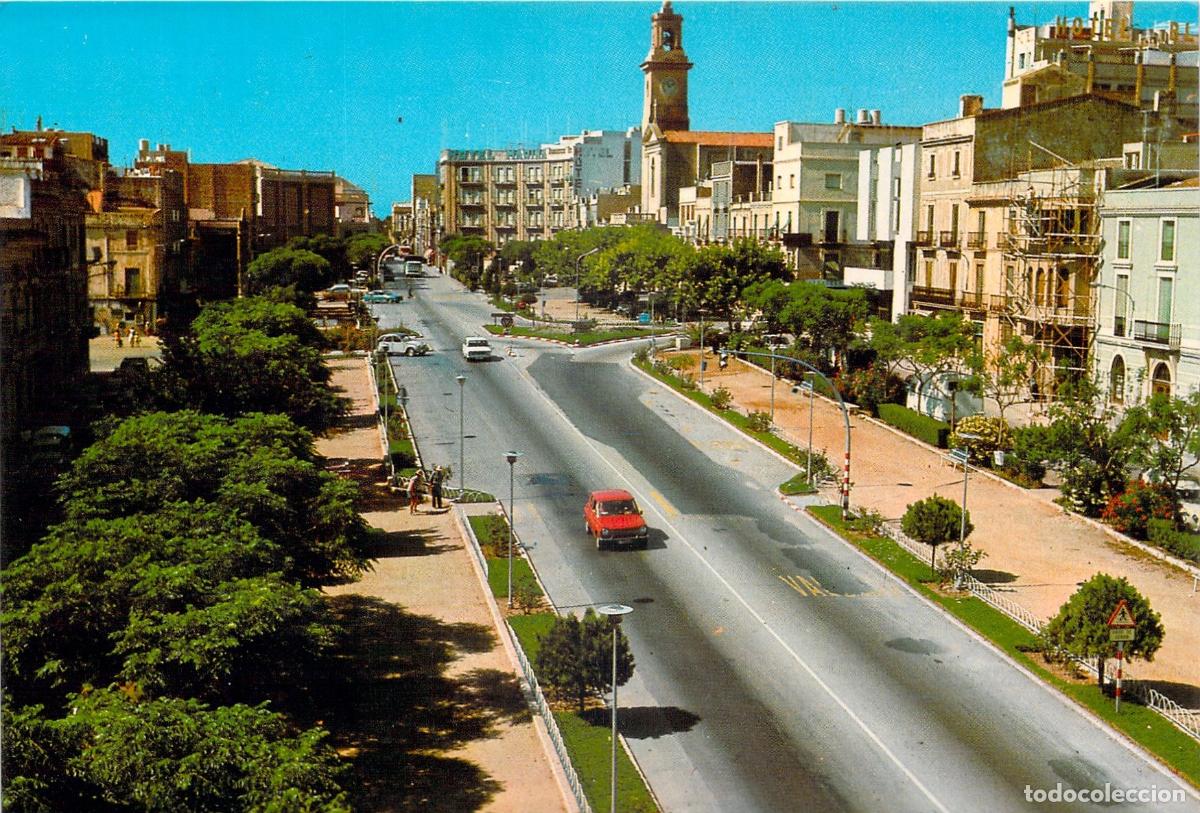 Postales: Postal de San Carlos de la R&aacute;pita, Plaza Carlos III, Tarragona