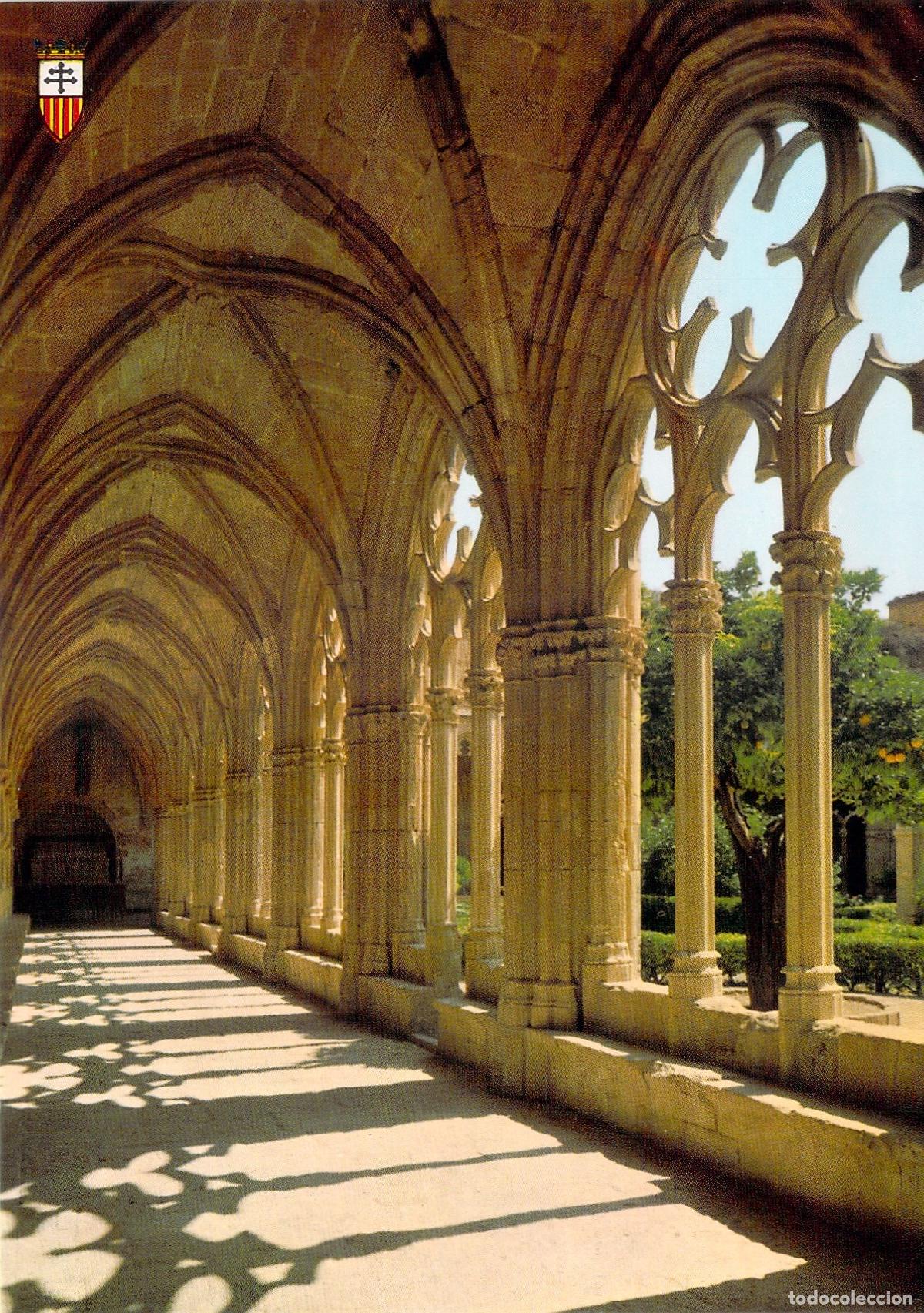 Postales: Postal Monasterio de Santes Creus Claustro Tarragona