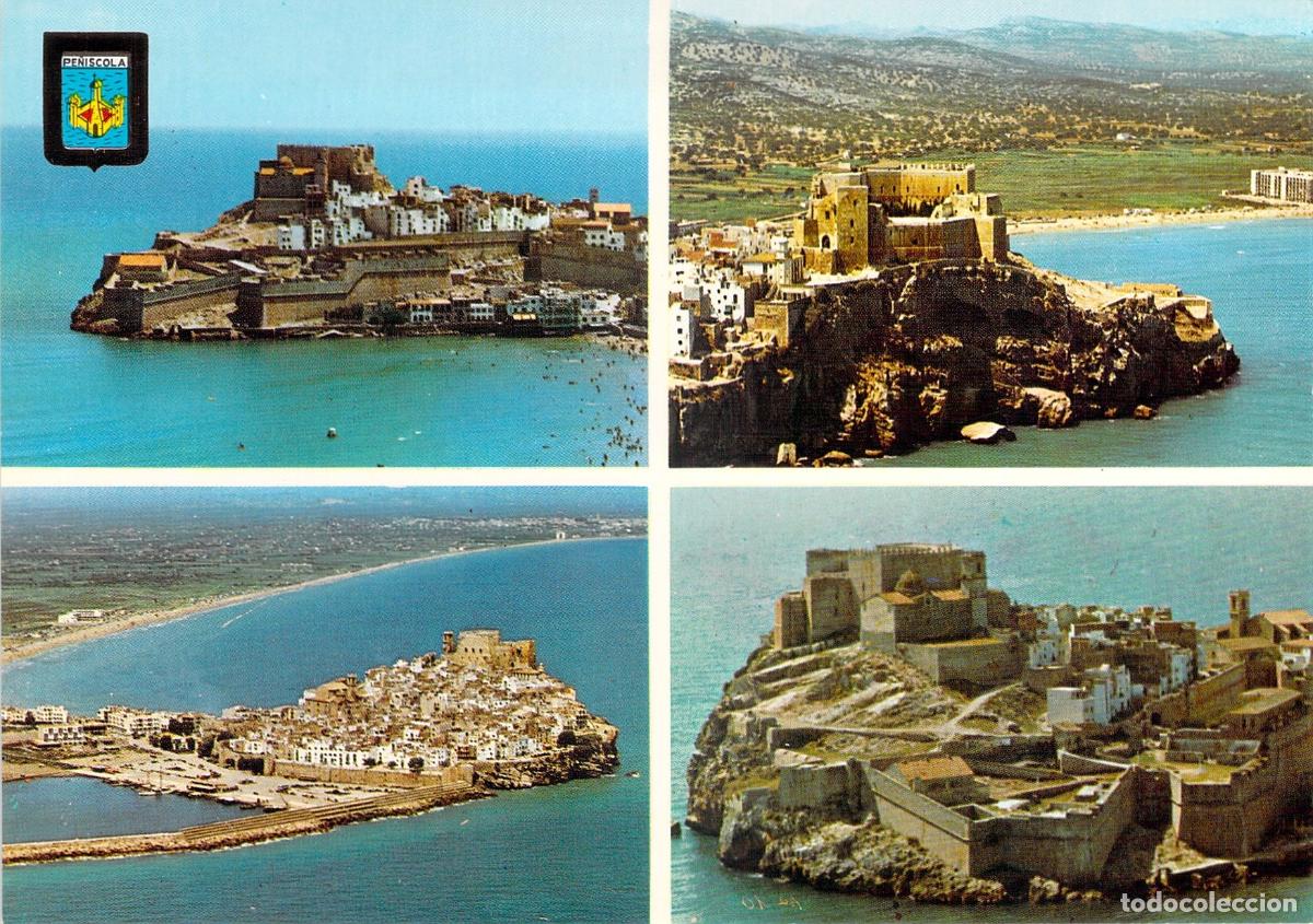 Postales: Postal de Pe&ntilde;&iacute;scola Castell&oacute;n Vistas Parciales del Castillo