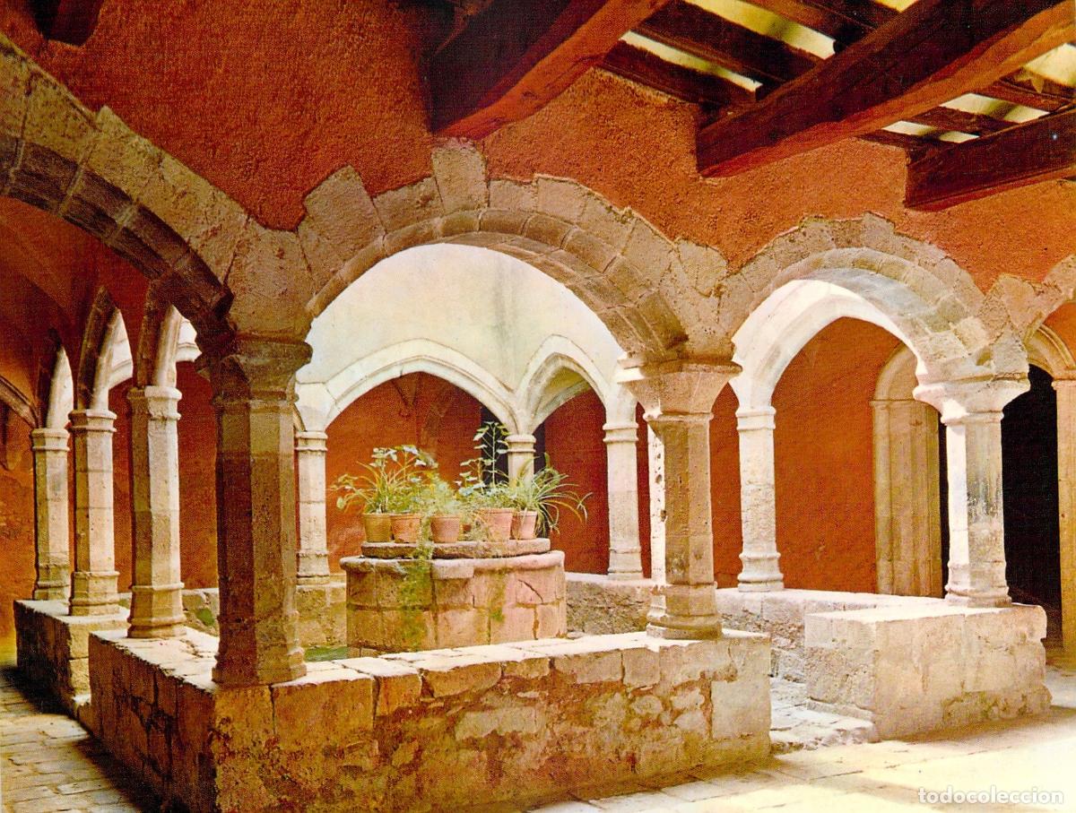 Postales: Postal Monasterio de Santes Creus Tarragona Patio del Palacio del Abad