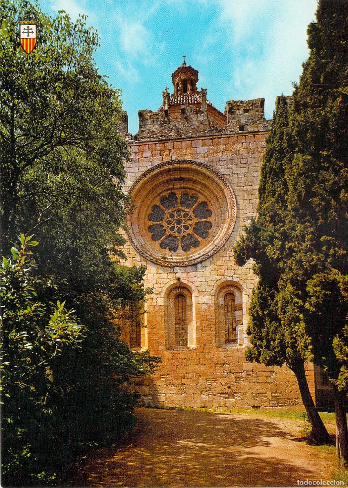 Postales: Postal Monasterio de Santes Creus, Roset&oacute;n, Tarragona, Costa Dorada