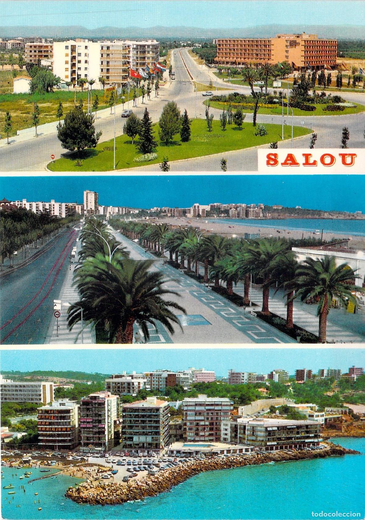 Postales: Postal de Salou, Costa Dorada - Tres Vistas y Mapa Tur&iacute;stico