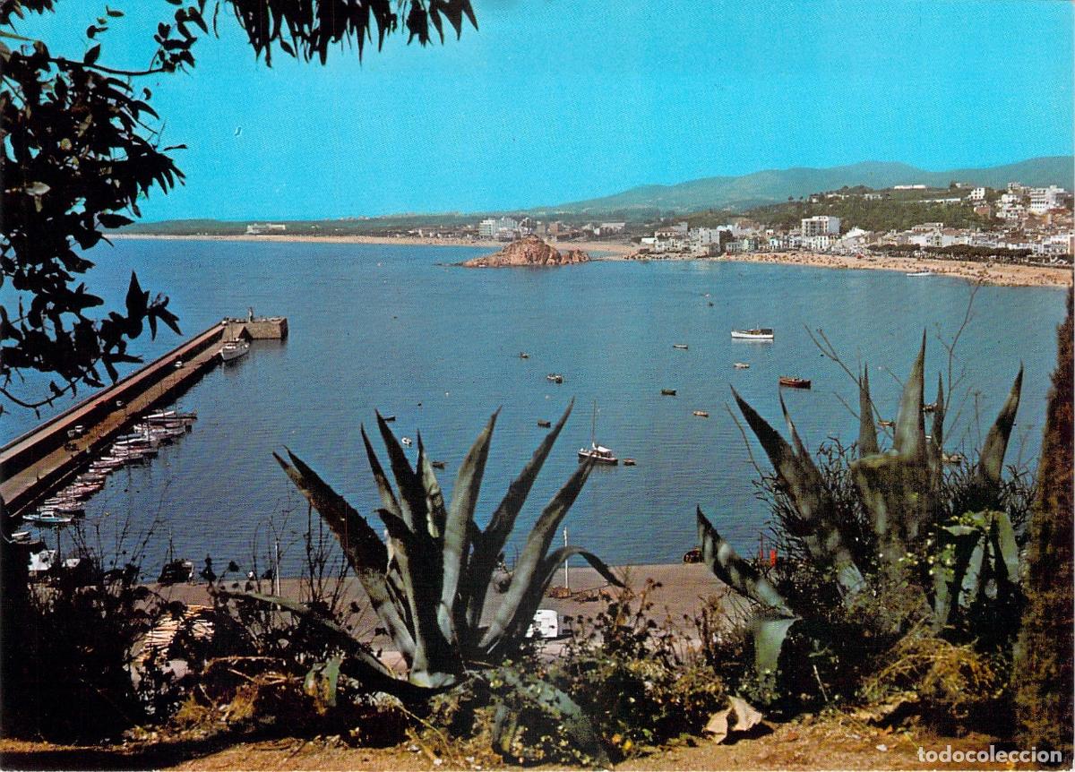 Postales: Postal de Blanes Vista Parcial y Puerto Costa Brava