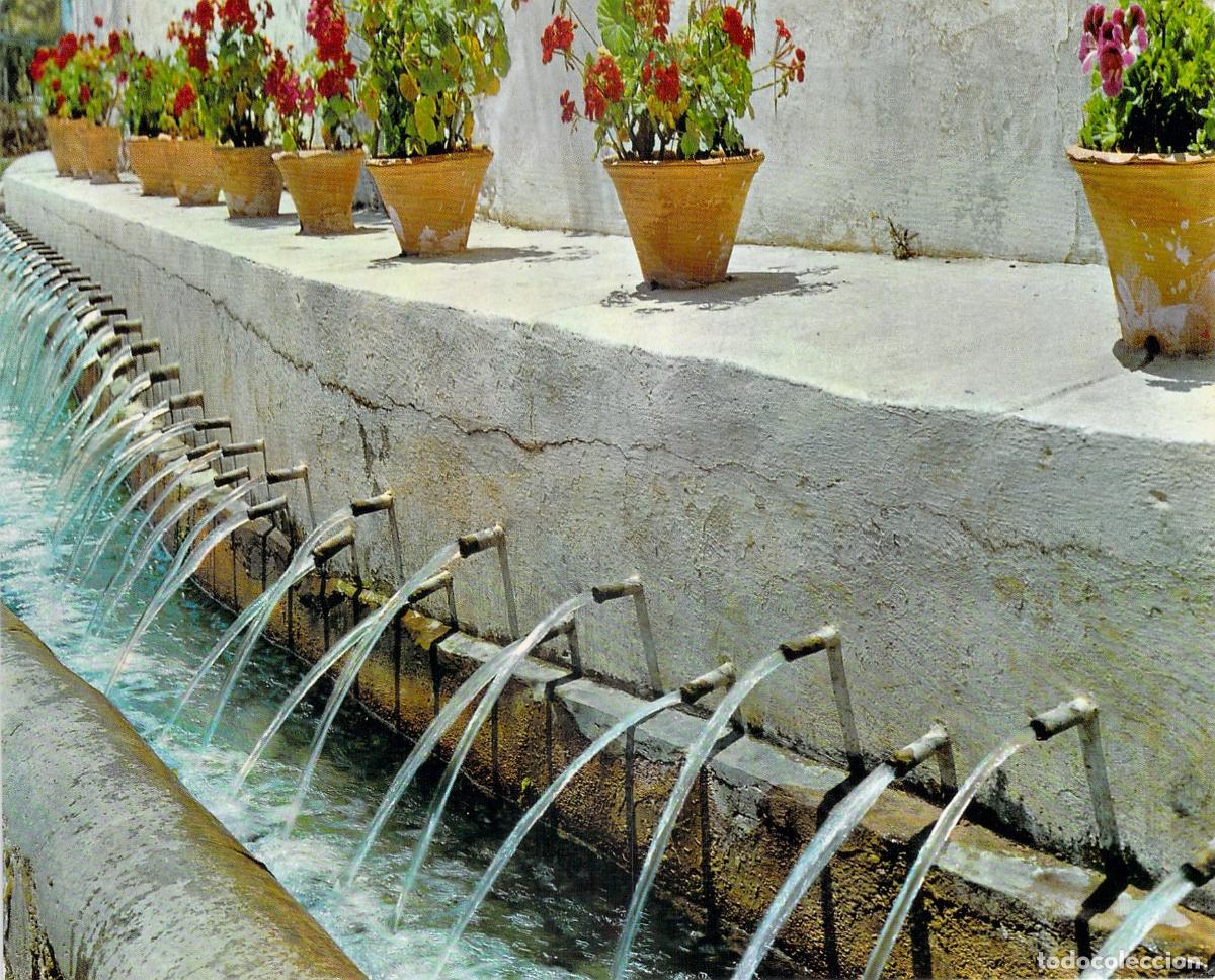 Postales: Postal de la Fuente de Els Chorros en Polop de la Marina