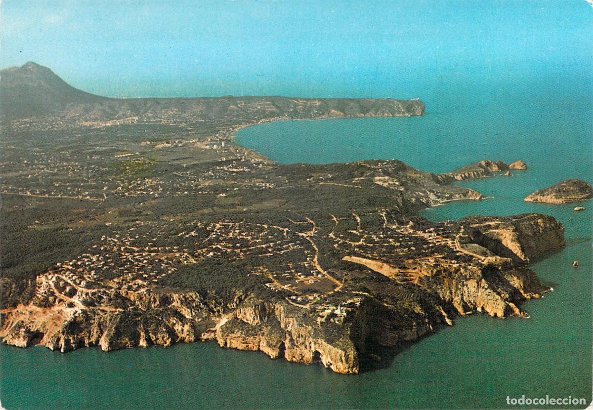 Postales: Postal de J&aacute;vea, Alicante - Vista A&eacute;rea de Balc&oacute;n al Mar