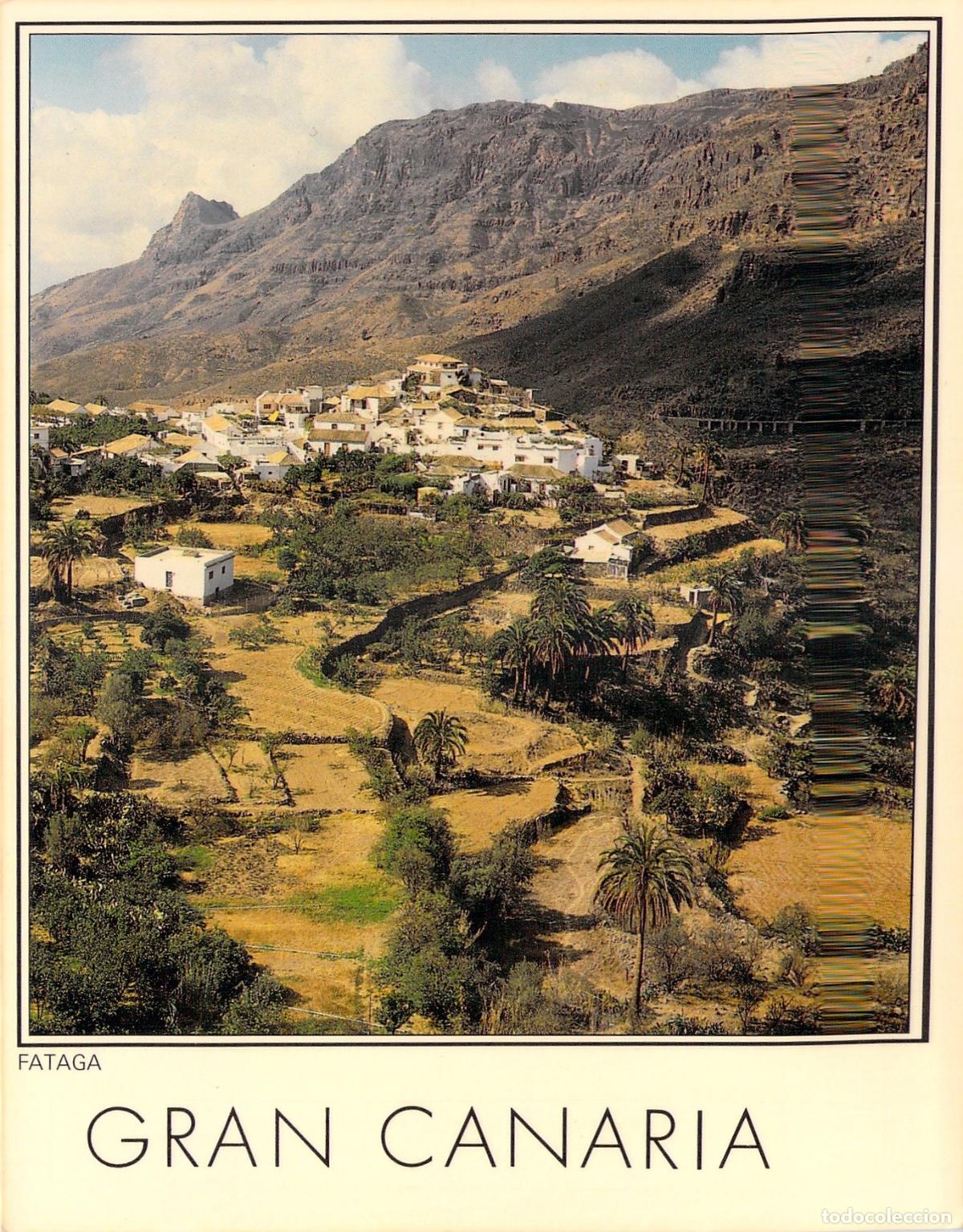 Postales: Postal de Fataga en Gran Canaria, Islas Canarias