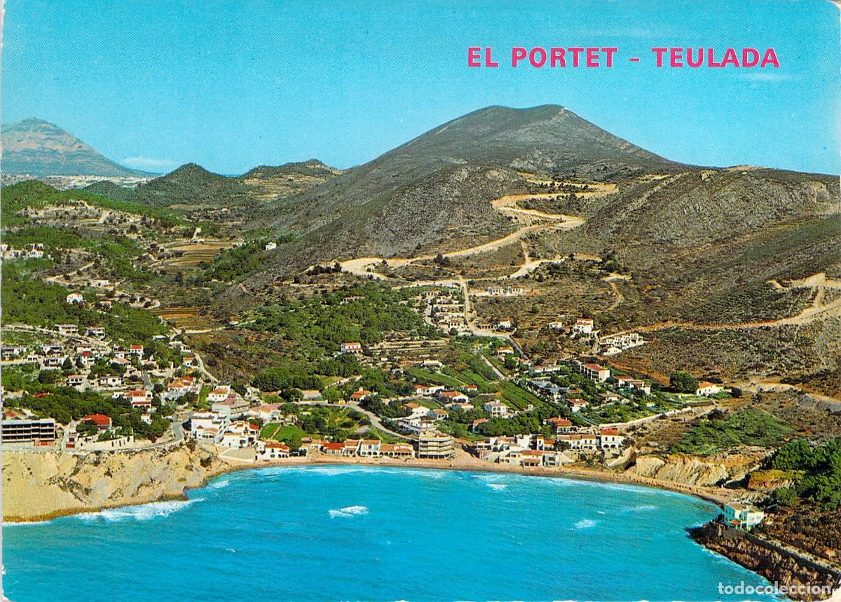 Postales: Postal de Vista A&eacute;rea de El Portet en Teulada, Alicante