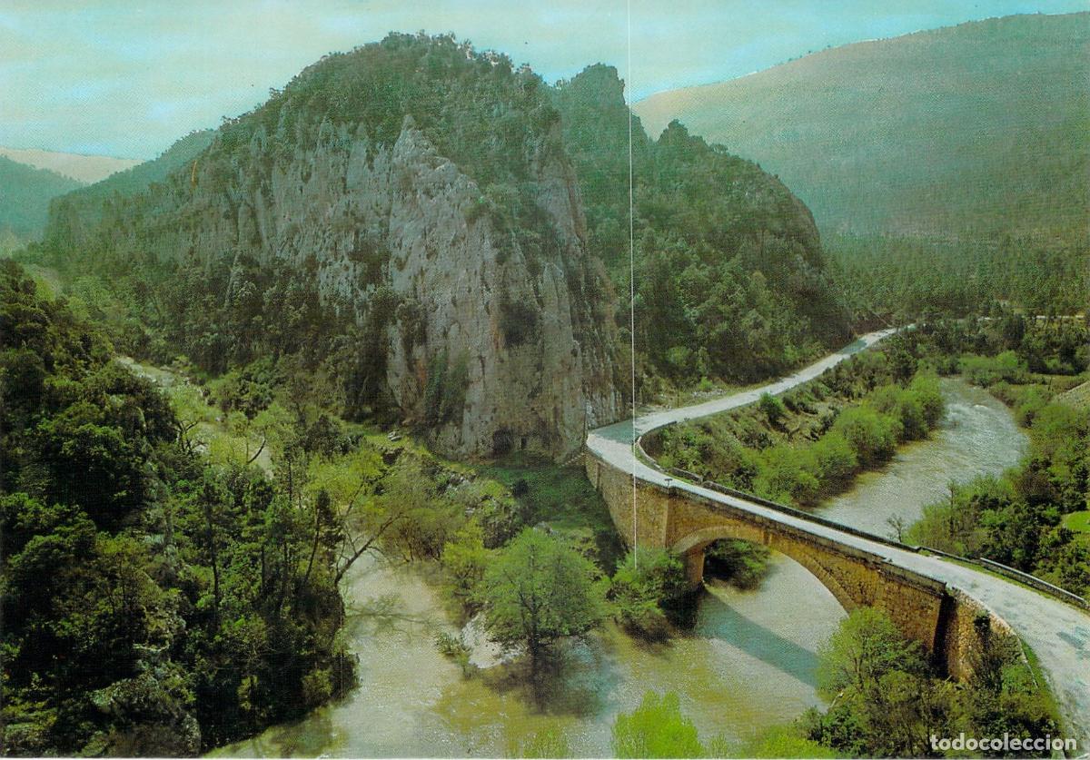 Postales: Postal de O&ntilde;a Burgos Desembocadura R&iacute;o Oca en el Ebro