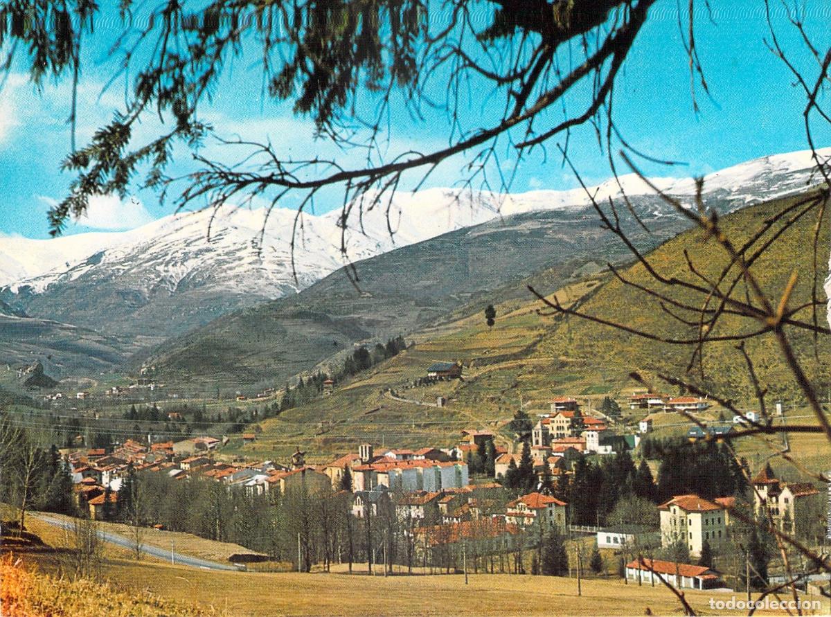 Postales: Postal de Camprodon con Vista Parcial del Pueblo y Pirineos