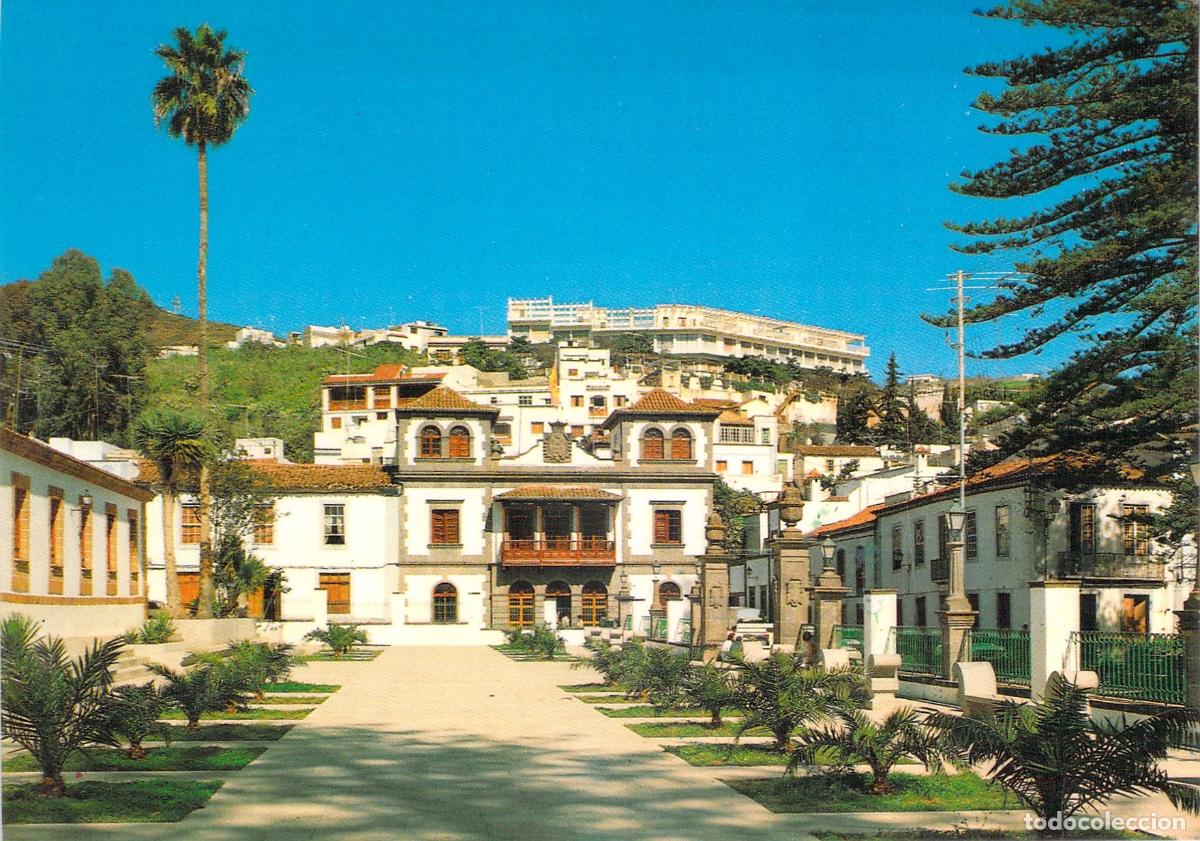 Postales: Postal de Teror Plaza y Ayuntamiento Gran Canaria
