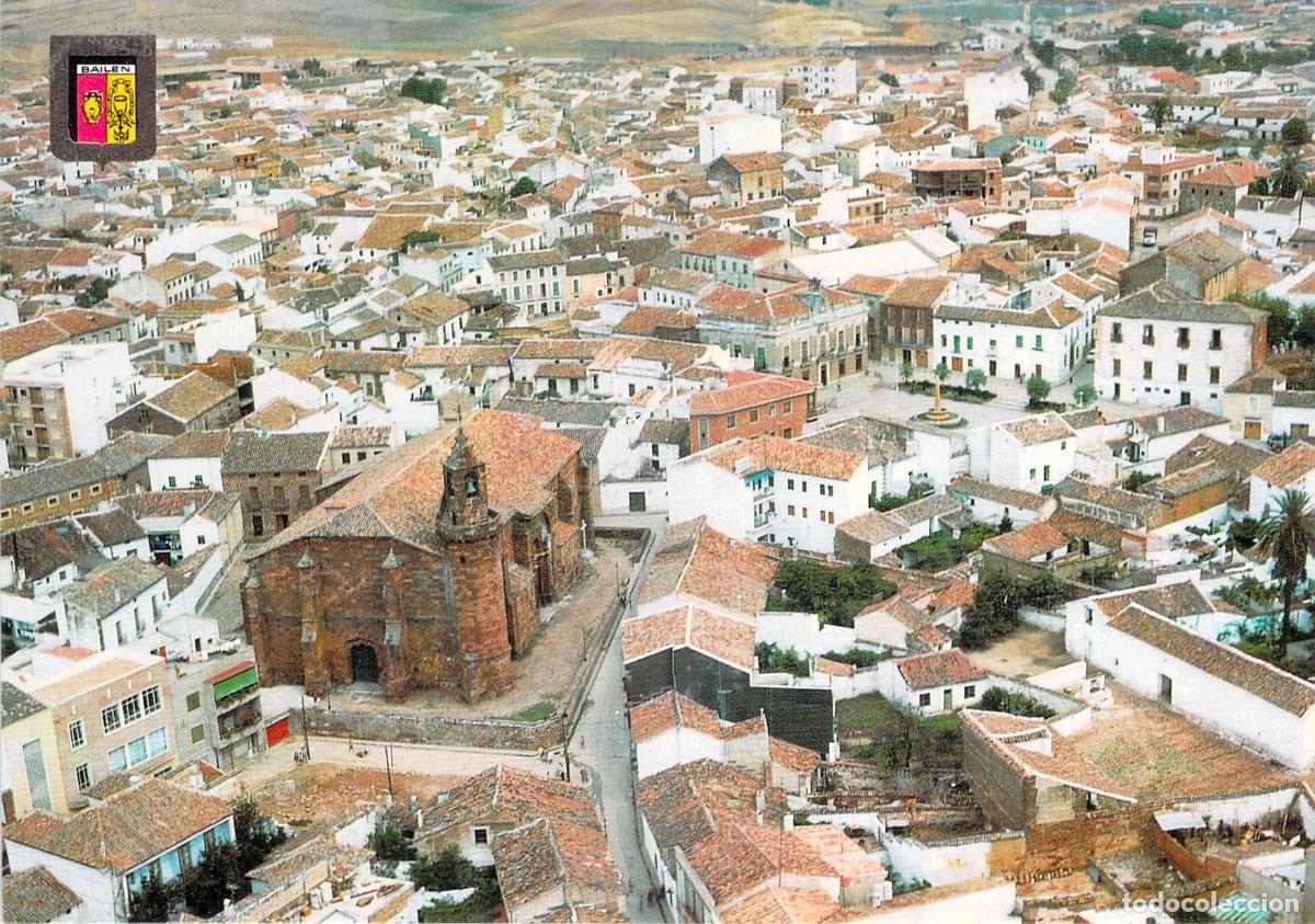 Postales: Postal de Vista A&eacute;rea de Bail&eacute;n con Iglesia de la Encarnaci&oacute;n