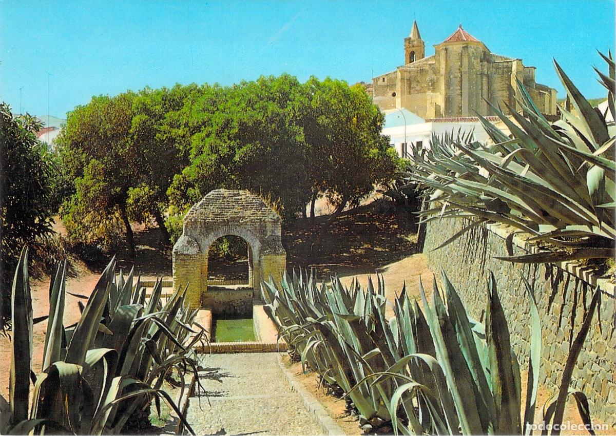 Postales: Postal de Palos de la Frontera La Fontanilla e Iglesia de San Jorge