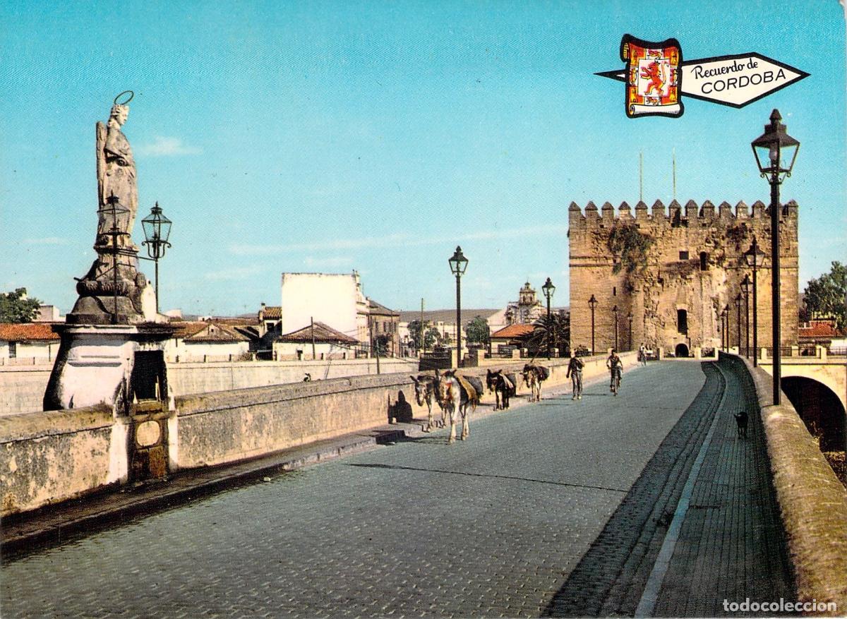 Postales: Postal de C&oacute;rdoba - Puente Romano y Torre de la Calahorra
