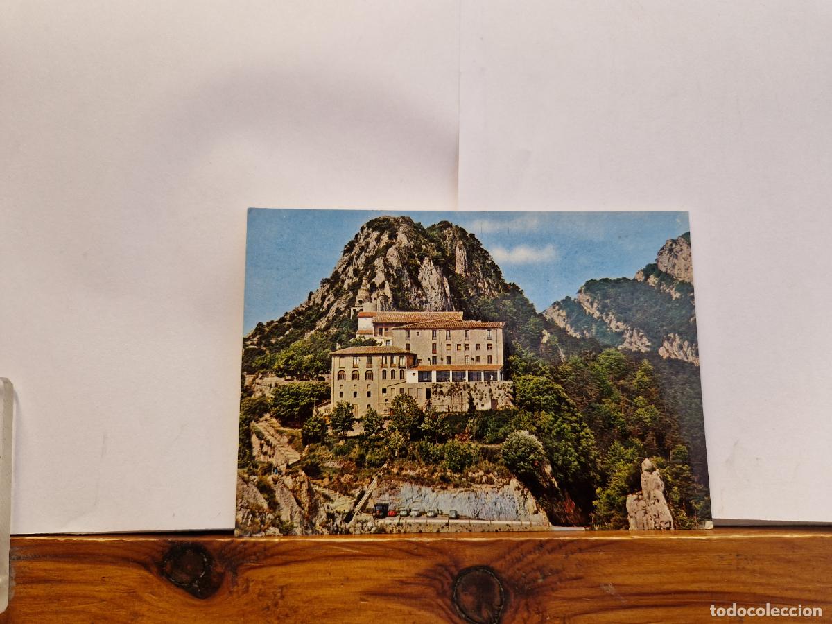 Postales: BONITA POSTAL CIRCULADA. BERGA. REAL SANTUARIO DE NTRA SRA DE QUAREALT.
