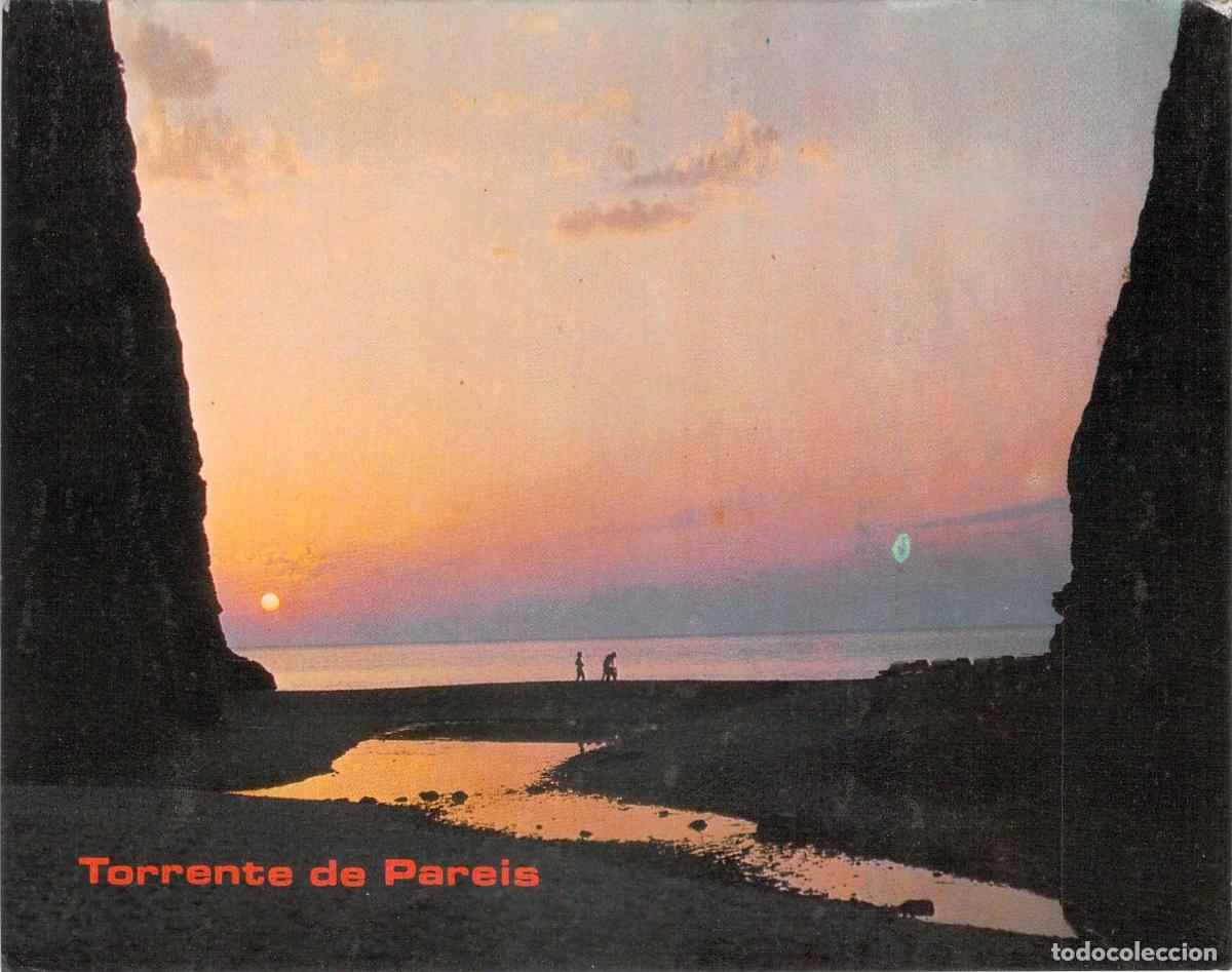 Postales: Postal de Torrente de Pareis en Mallorca al Atardecer