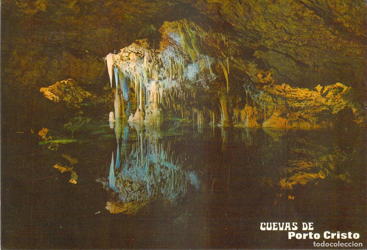 Postales: Postal de las Cuevas dels Hams, Mar de Venecia, Porto Cristo, Mallorca