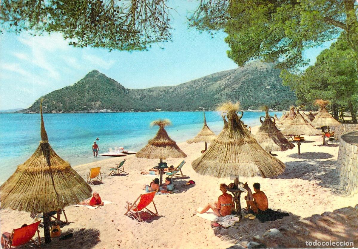 Postales: Postal de la Playa de Formentor en Mallorca Islas Baleares