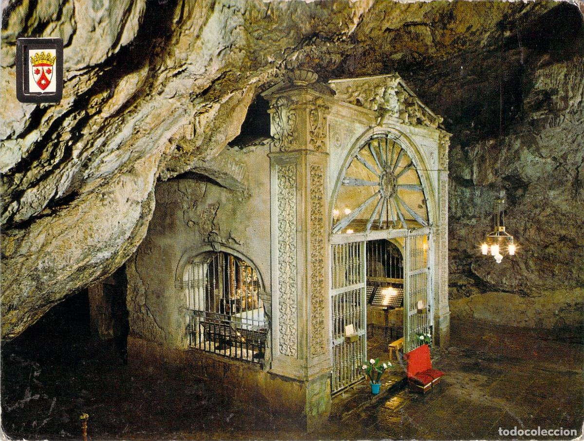 Postales: Postal del Interior de la Cueva Santa en Altura, Castell&oacute;n