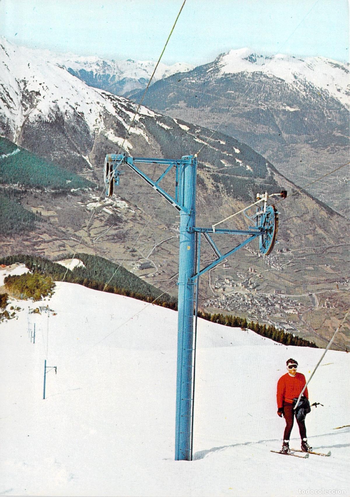 Postales: Postal de la Estaci&oacute;n de Esqu&iacute; La Tuca, Val d'Aran, Lleida