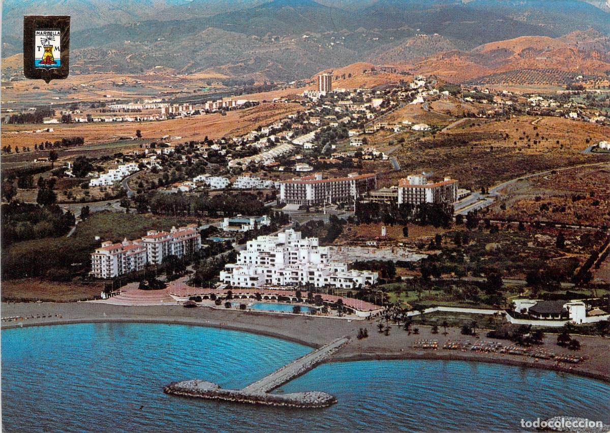 Postales: Postal de Marbella Nueva Andaluc&iacute;a y Costa del Sol Vista A&eacute;rea
