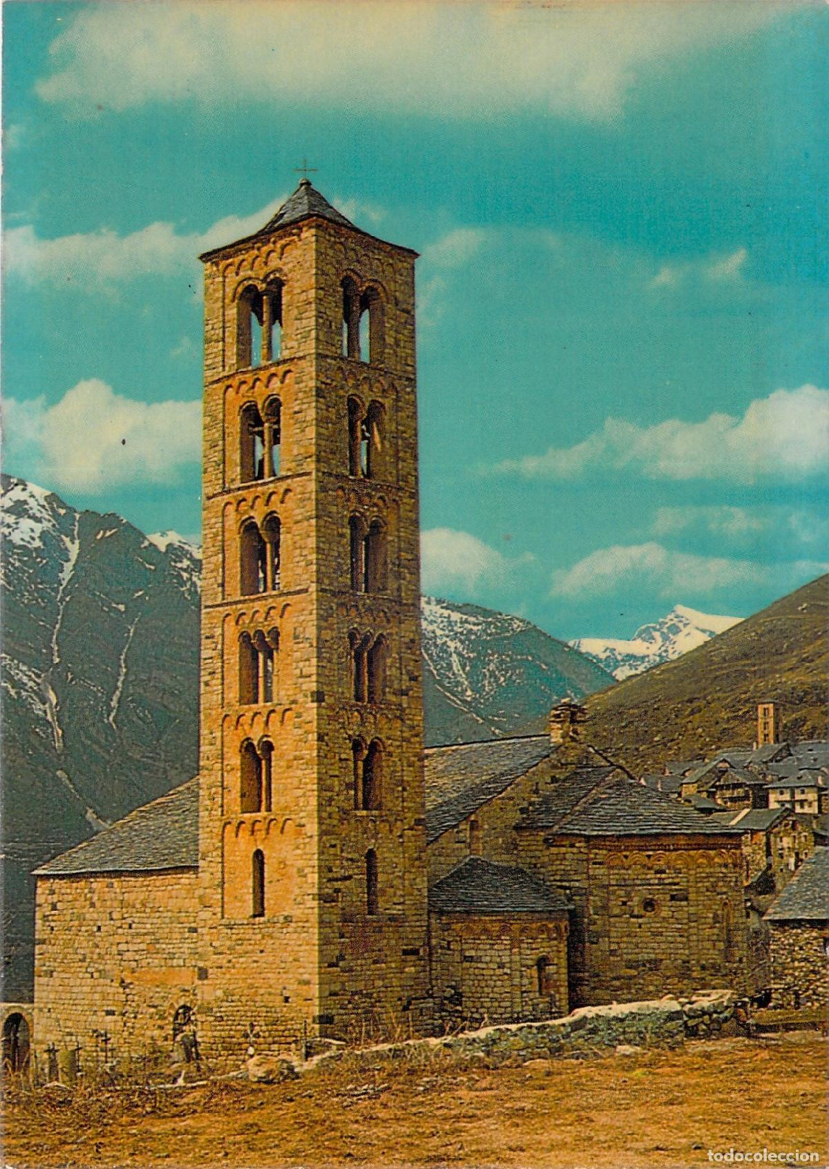 Postales: Postal Iglesia de San Clemente de Ta&uuml;ll, Pirineo Catal&aacute;n