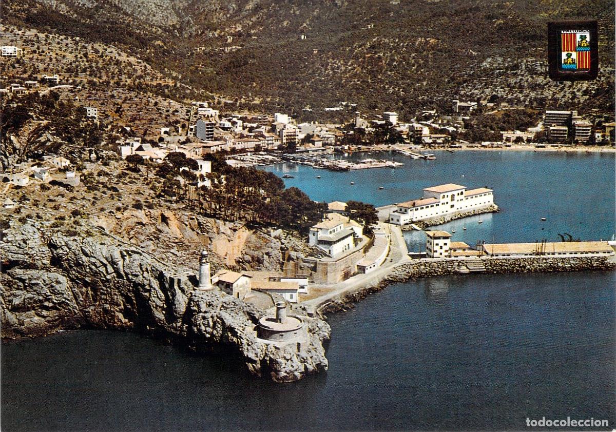 Postales: Postal de Mallorca Vista A&eacute;rea del Puerto de S&oacute;ller