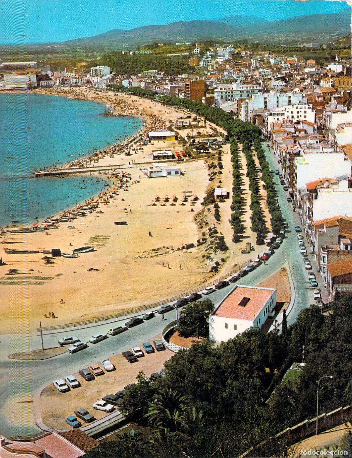 Postales: Postal de la Playa y Paseo de Blanes, Costa Brava