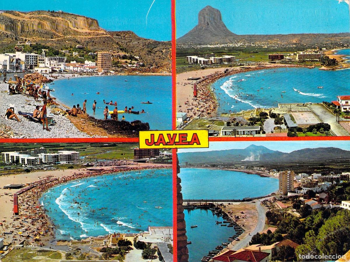 Postales: Postal de J&aacute;vea Alicante Vistas M&uacute;ltiples de Playas y Montg&oacute;