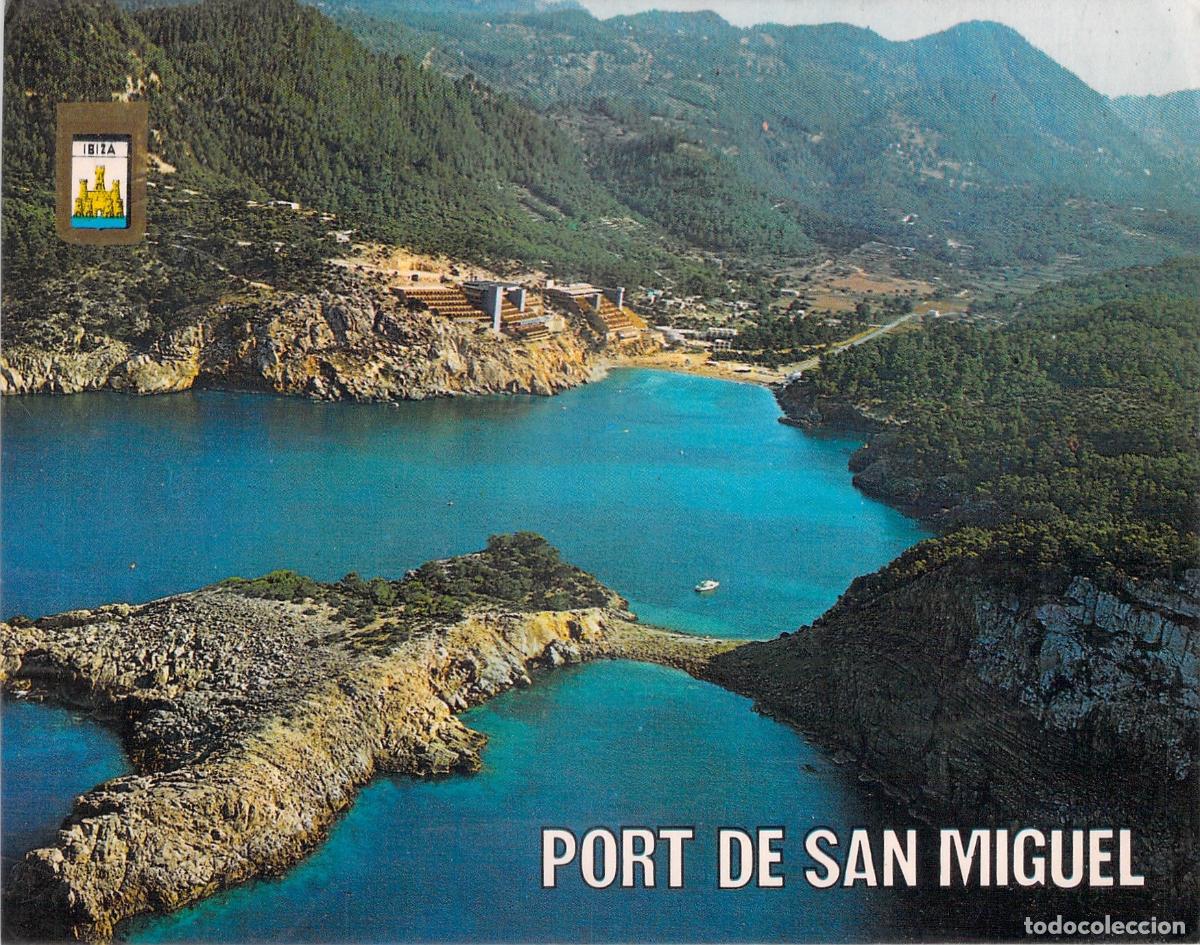 Postales: Postal de Ibiza Puerto de San Miguel Vista de la Costa