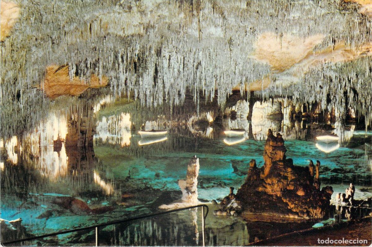 Postales: Postal de las Cuevas del Drach y Lago Martel en Mallorca
