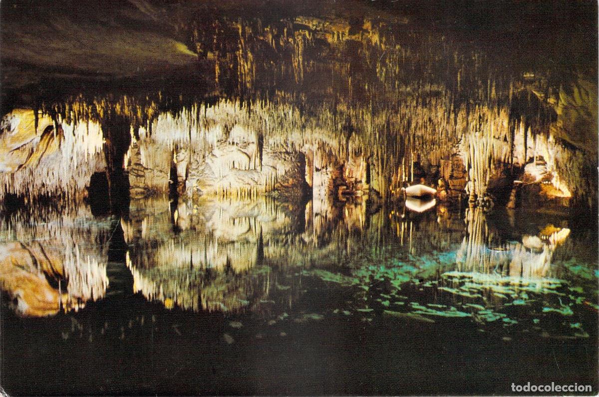Postales: Postal de las Cuevas del Drach y Lago Martel en Porto Cristo Mallorca
