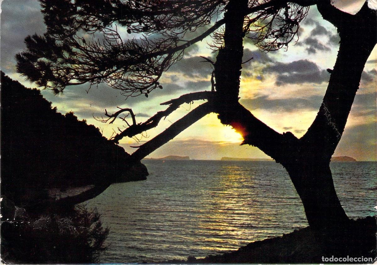 Postales: Postal de la Salida del Sol en San Antonio Abad, Ibiza