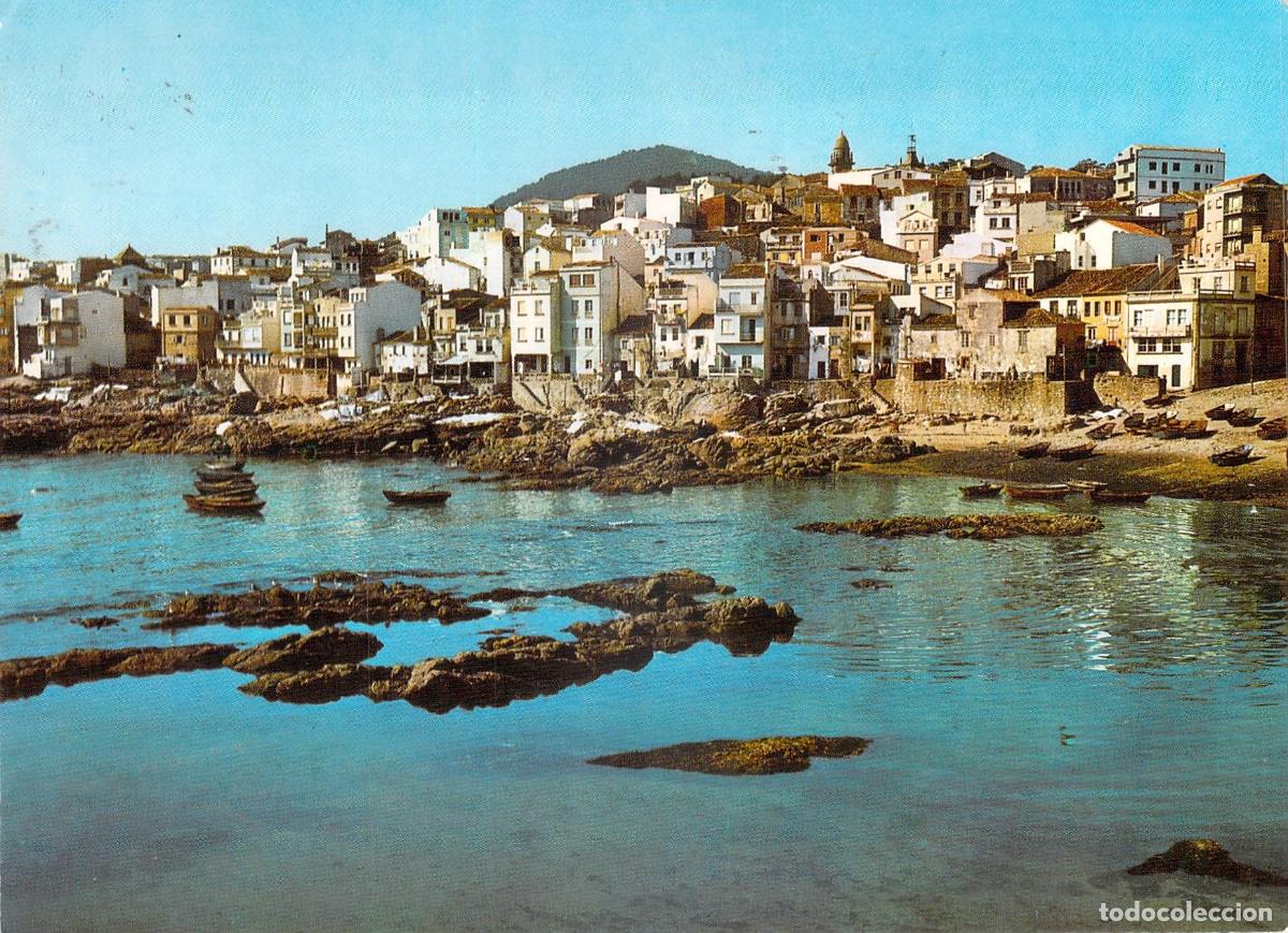 Postales: Postal de La Guardia Pontevedra con Vista del Monte de Santa Tecla