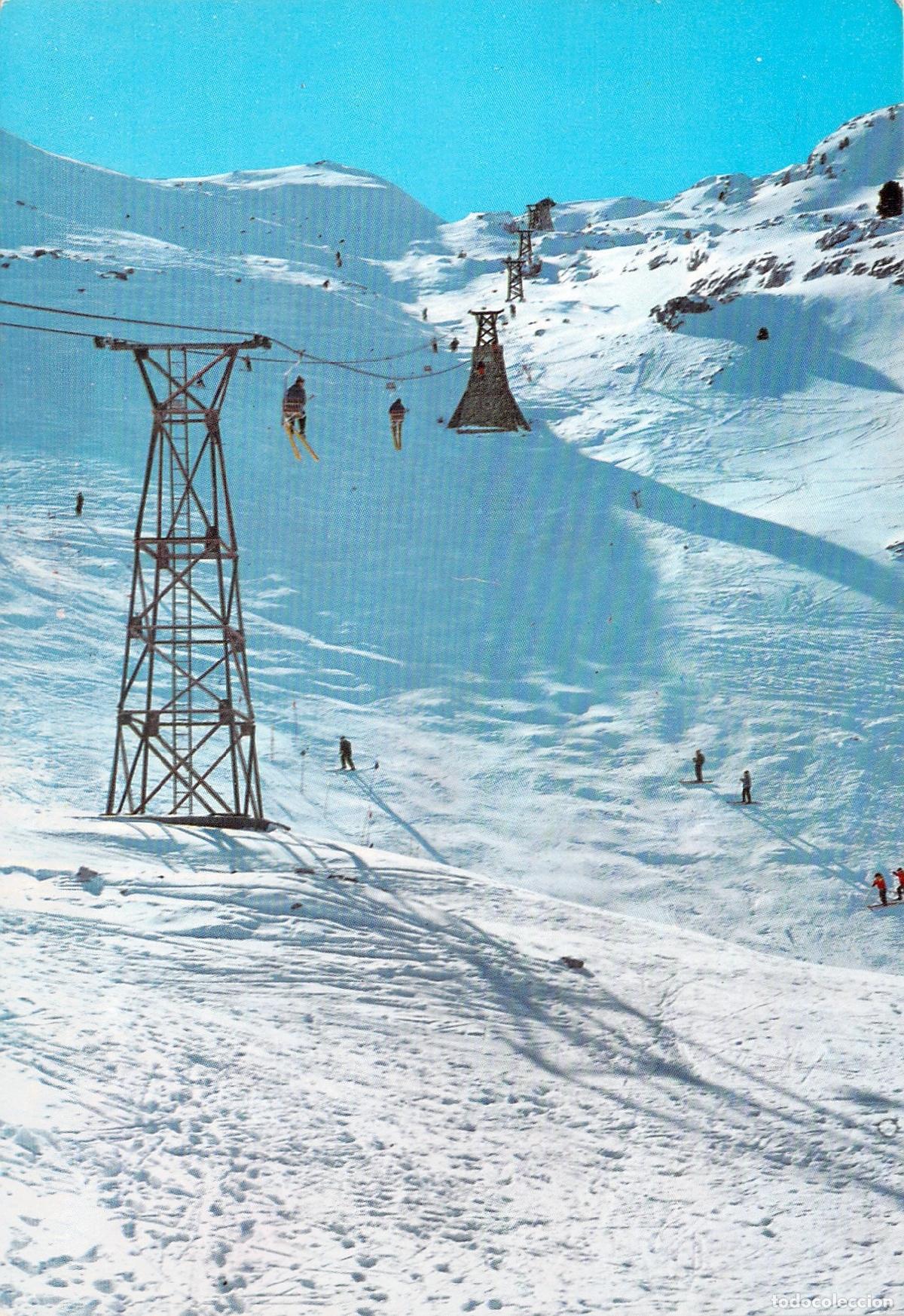 Postales: Postal de Candanch&uacute;, Canfranc - Hoya del Tobazo y Telesqu&iacute;