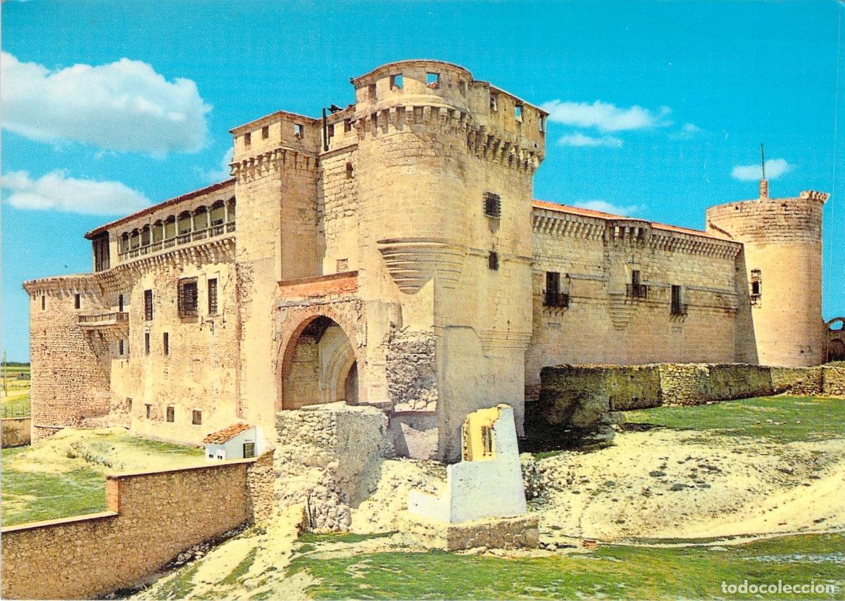 Postales: Postal Castillo de Cu&eacute;llar Segovia Castillos de Espa&ntilde;a