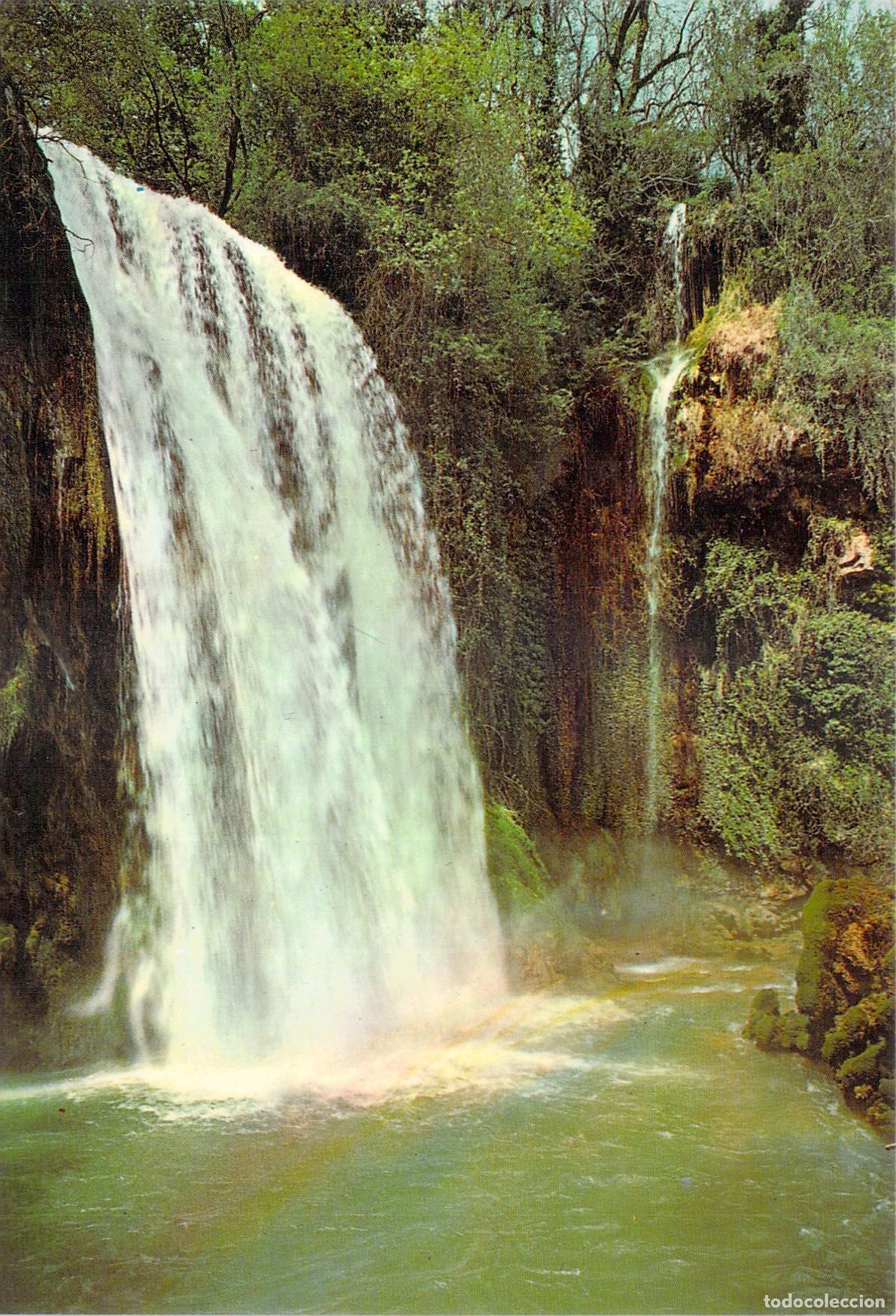 Postales: Postal de la Cascada Caprichosa, Monasterio de Piedra, Zaragoza