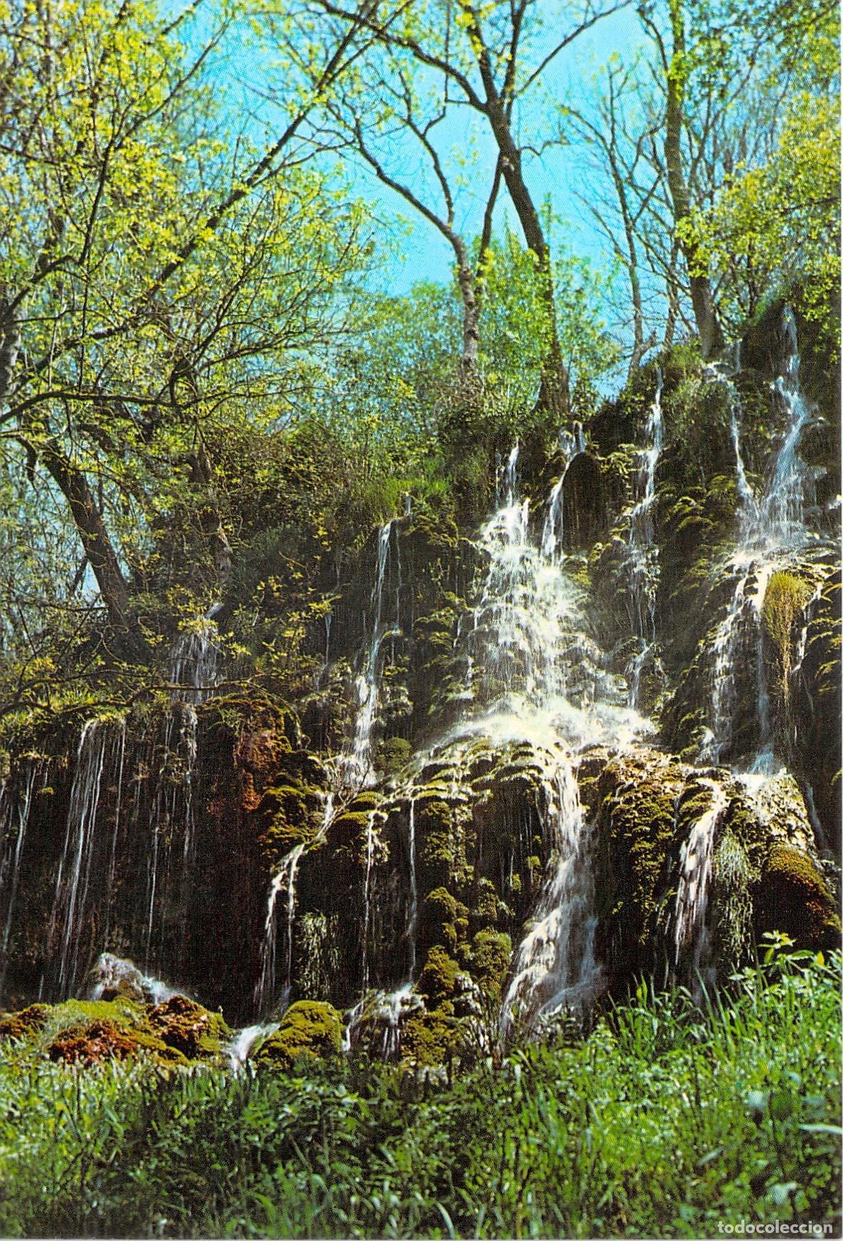 Postales: Postal de Los Chorreadores en el Monasterio de Piedra, Zaragoza