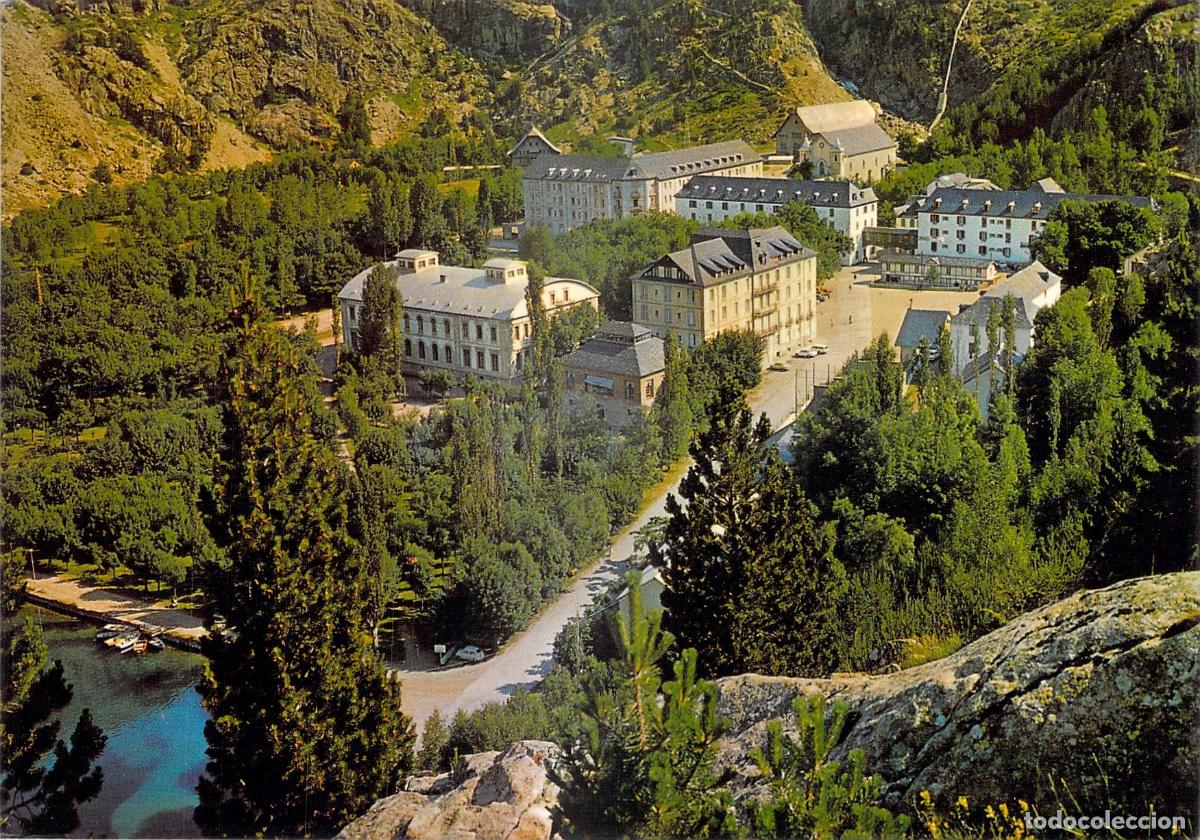 Postales: Postal del Balneario de Panticosa y Hoteles en el Pirineo