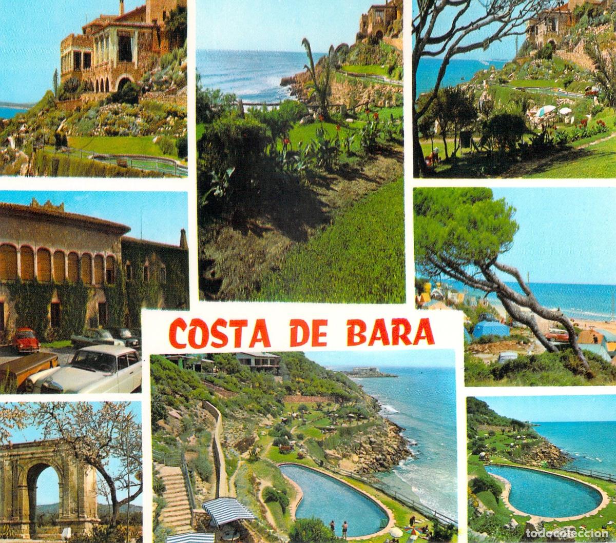 Postales: Postal Multivista de Roda de Bar&agrave;, Costa Dorada y Castillo de los Reyes
