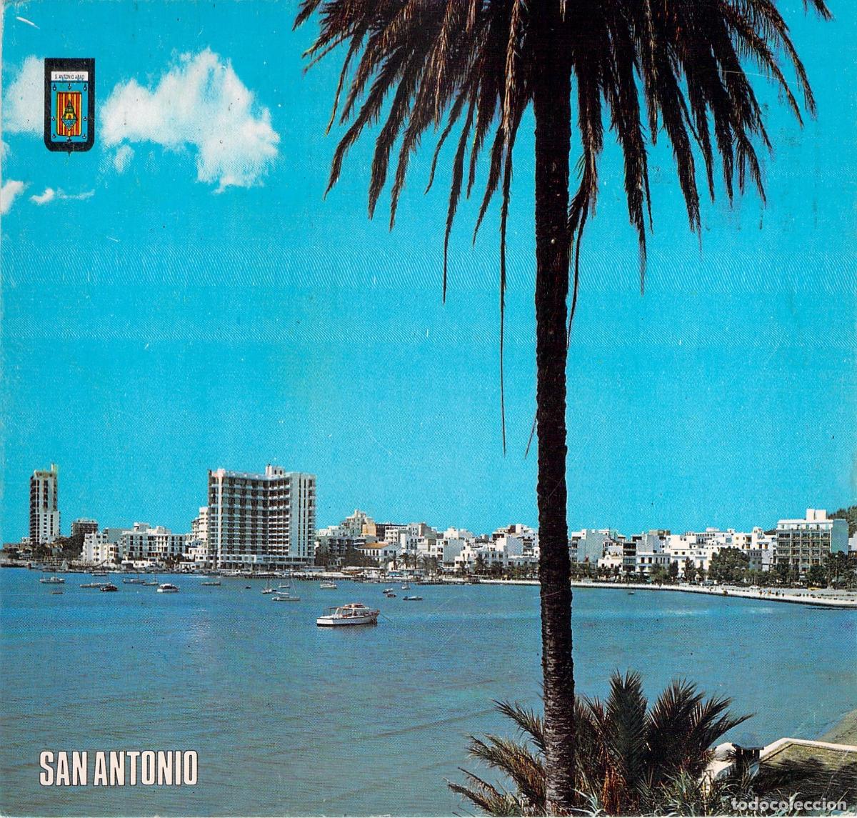 Postales: Postal de San Antonio Abad Ibiza con Vista Parcial de la Bah&iacute;a