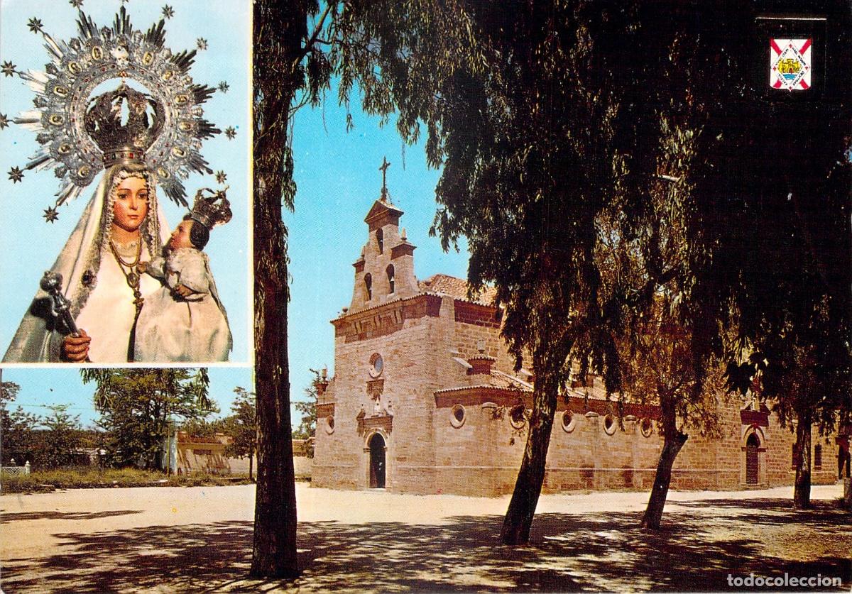 Postales: Postal del Santuario y Virgen de Linarejos en Ja&eacute;n