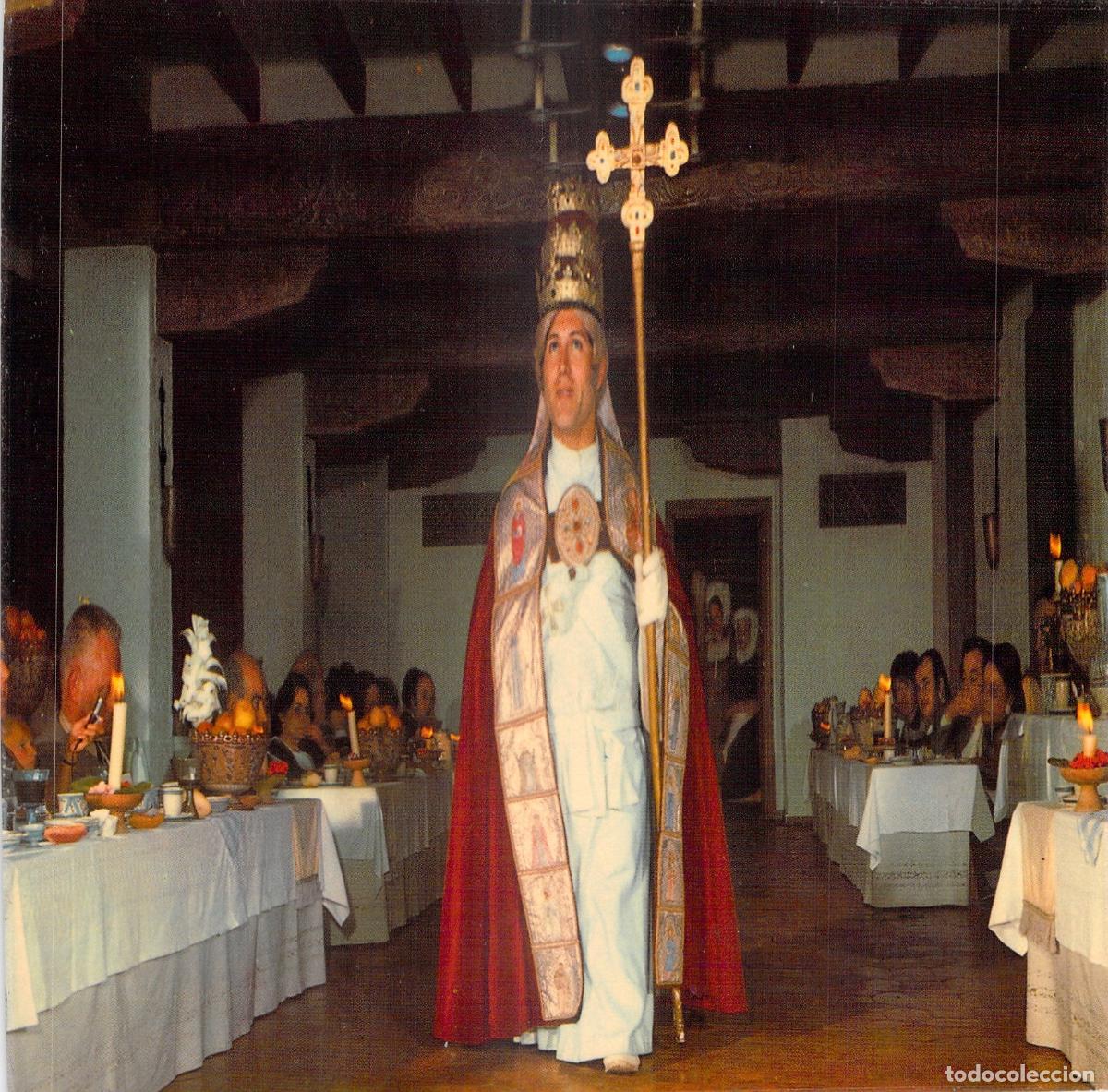 Postales: Postal de Pe&ntilde;&iacute;scola: Cenas Medievales del Papa Luna en Hoster&iacute;a del Mar