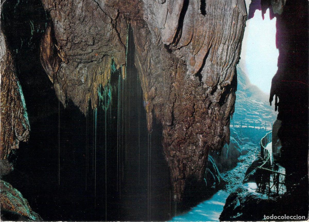Postales: Postal del Monasterio de Piedra, Gruta de la Cola del Caballo en Zaragoza