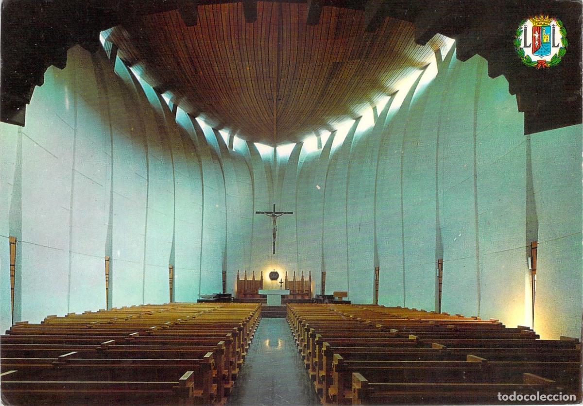 Postales: Postal del interior del Templo de Santa Mar&iacute;a de Loreto en J&aacute;vea