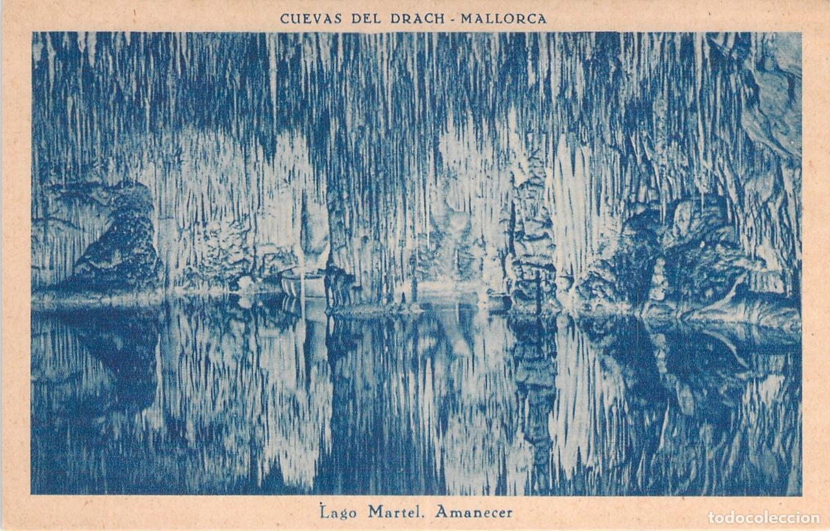 Postales: Postal de las Cuevas del Drach y el Lago Martel en Mallorca