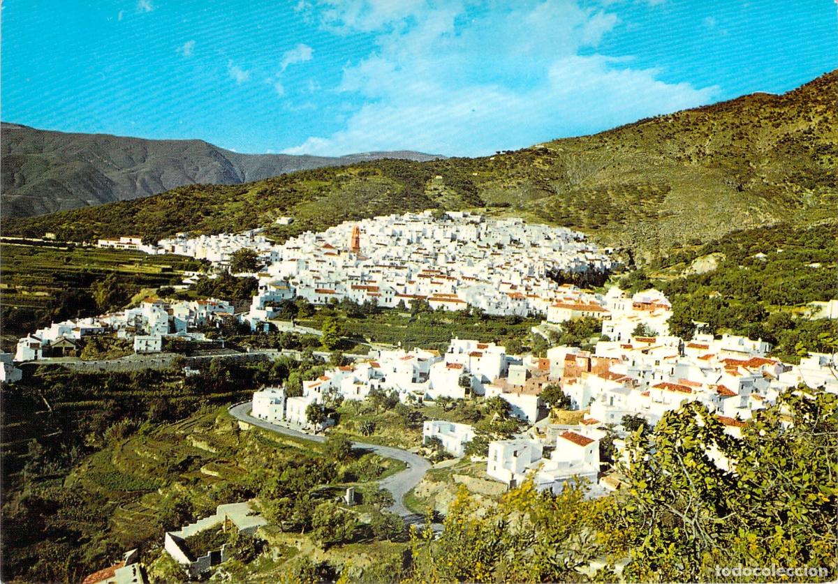 Postales: Postal de vista general de Competa, M&aacute;laga